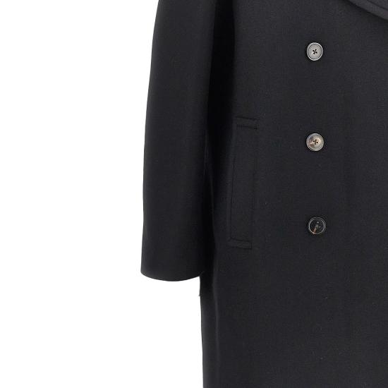 26FW 드리스 반 노튼 코트 0102164216 Black - DRIES VAN NOTEN