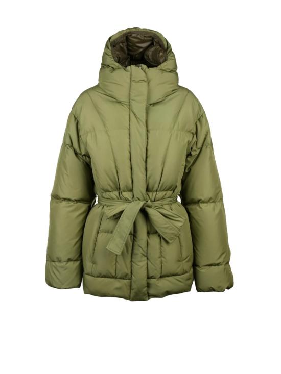 25FW 베이컨 패딩 올리브 그린 폴리에스터 오크스 75 다운 재킷