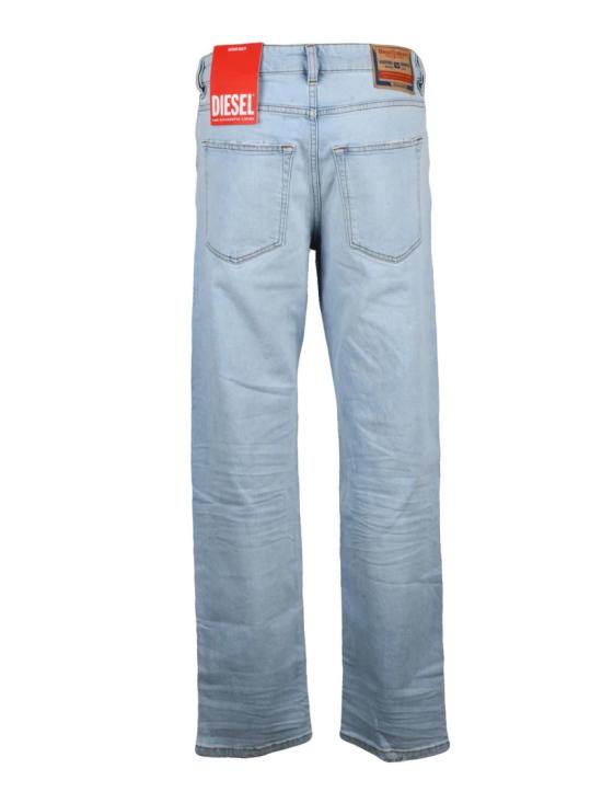 25FW 디젤 데님 팬츠 라이트 블루 코튼 혼방 다크 진 - DIESEL