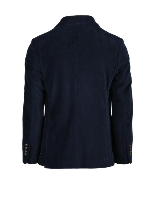 25FW 치르콜로1901 코트 금속 단추와 패치 포켓이 있는 더블 브레스트 벨벳 재킷 - CIRCOLO 1901