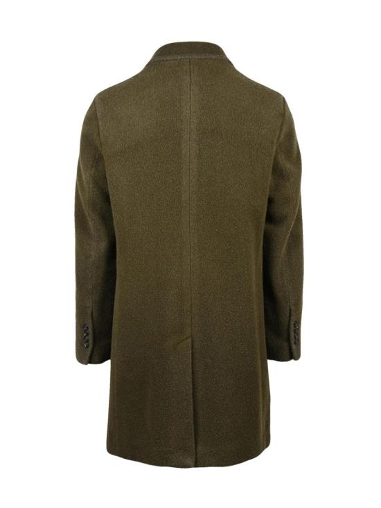 25FW 치르콜로1901 코트 밀리터리 그린 색상의 버진 울 혼방 코트 - CIRCOLO 1901