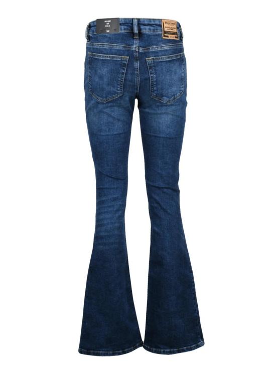 25FW 디젤 데님 팬츠 블루 코튼 블렌드 D-Ebbey 슬림 진 - DIESEL