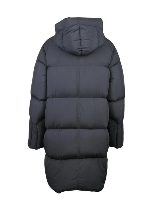 25FW 베이컨 롱패딩 블랙 폴리아미드 스톰 95 다운 재킷 - BACON