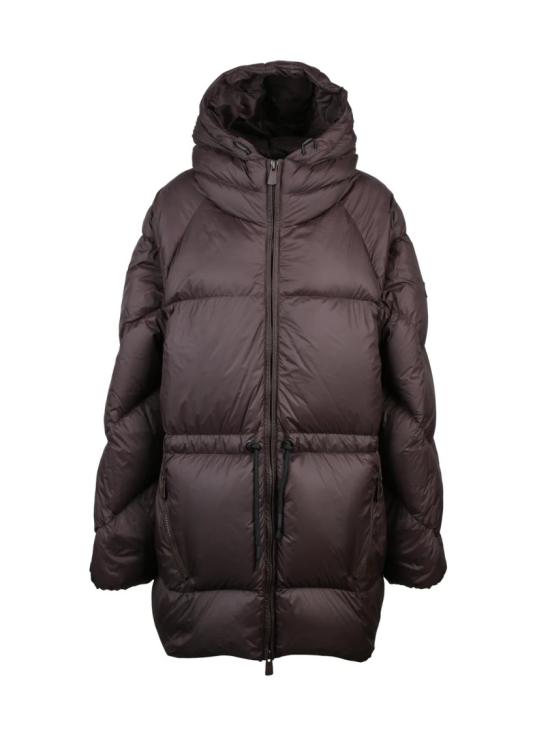 25FW 베이컨 롱패딩 브라운 폴리아미드 아울 다운 재킷