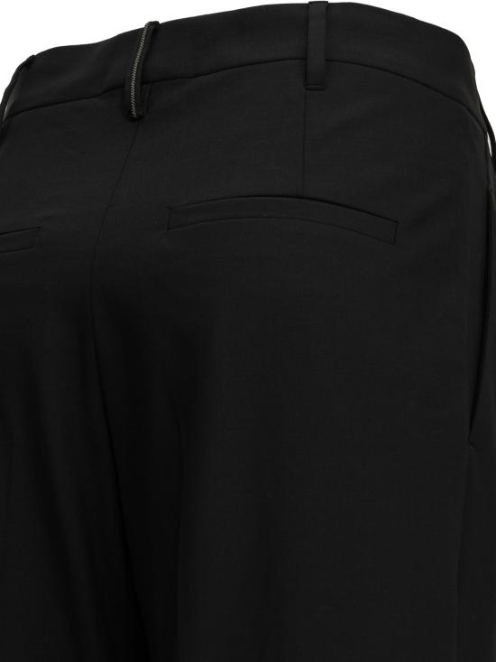 26FW 브루넬로 쿠치넬리 수트 팬츠 M0W07P8308C101 Black - BRUNELLO CUCINELLI