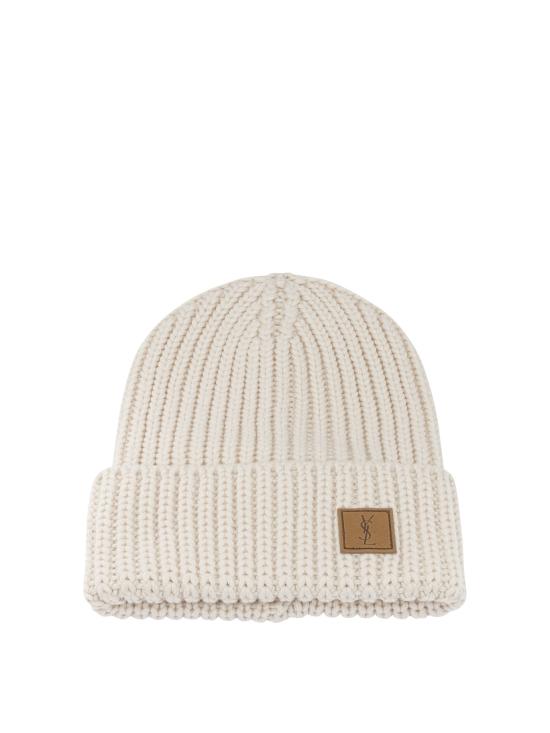 26FW 생로랑 비니 A003ST3Y2069100 White
