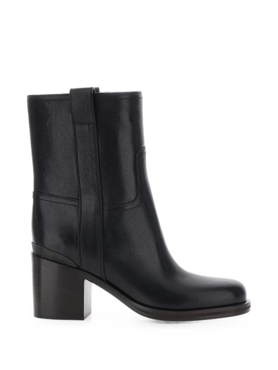 26FW 브루넬로 쿠치넬리 부츠 MZSLC3358C101 Black