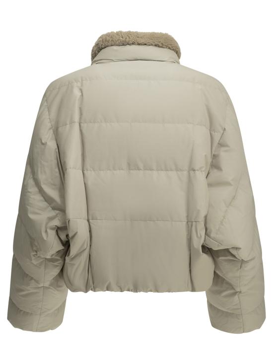 26FW 브루넬로 쿠치넬리 숏패딩 MH5257474C019 Grey - BRUNELLO CUCINELLI