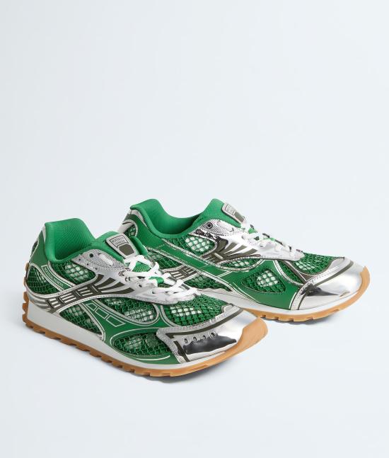 26FW 보테가베네타 오르빗 스니커즈 741357V2X403801 Green - BOTTEGA VENETA