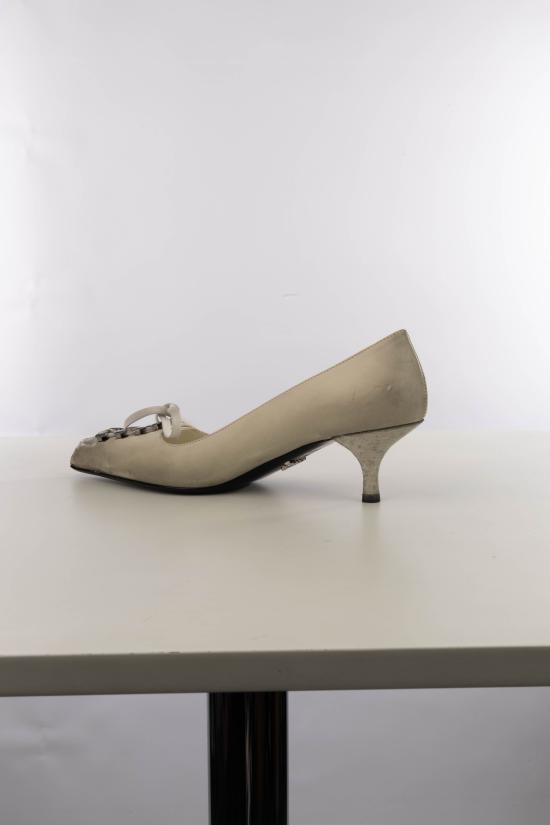 26FW 프라다 앤틱 레더 펌프스 앤틱 레더 펌프스 1I612OFA055V69 F0K74 TALCO - PRADA