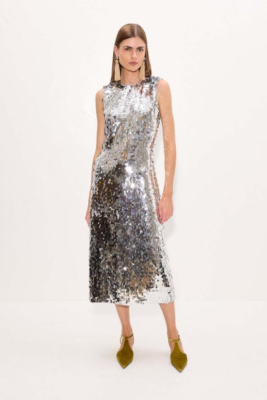  사이먼밀러 롱 원피스 W4602 3220 96161 METALLIC