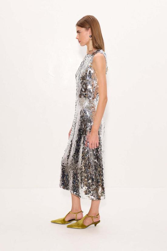  사이먼밀러 롱 원피스 W4602 3220 96161 METALLIC - SIMONMILLER