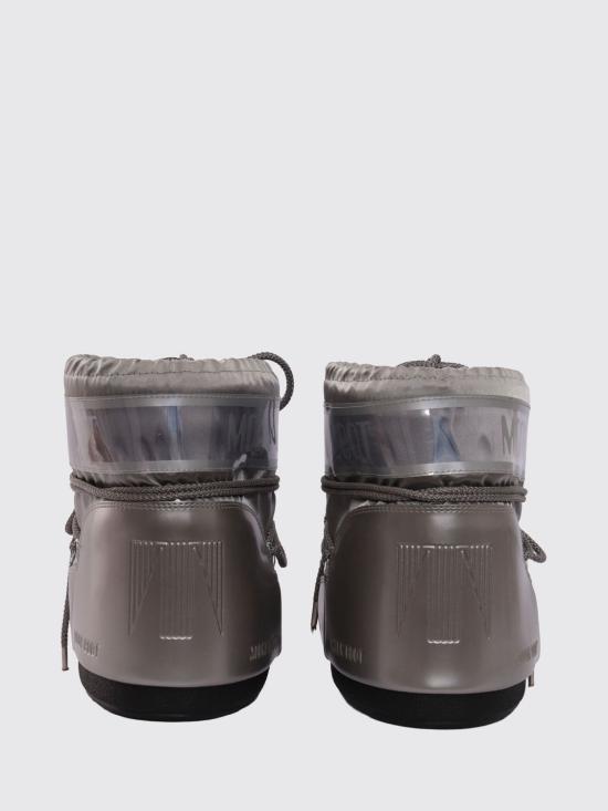 26FW 문부츠 아이콘 나일론 로우 부츠 80D1409350 H001 Silver - MOON BOOT