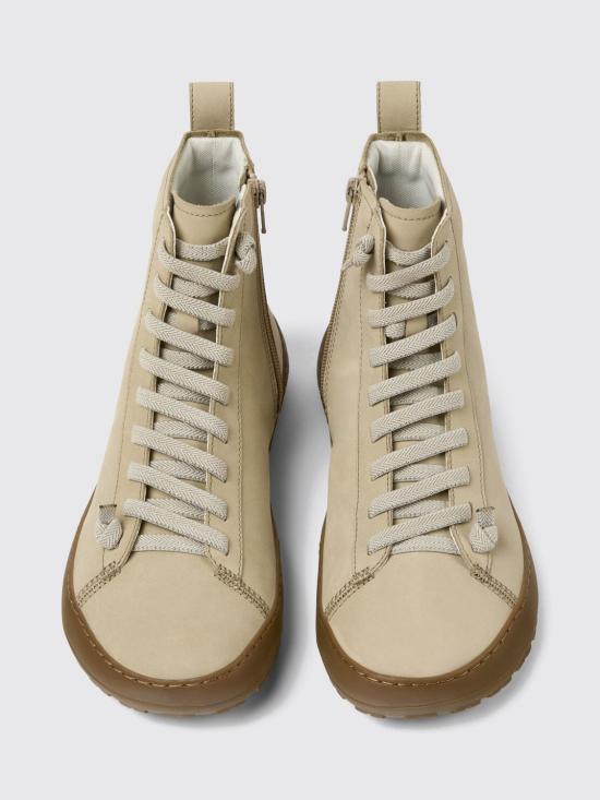 26FW 캠퍼 부츠 K400870 002 PEU SERRA 0 Beige - CAMPER