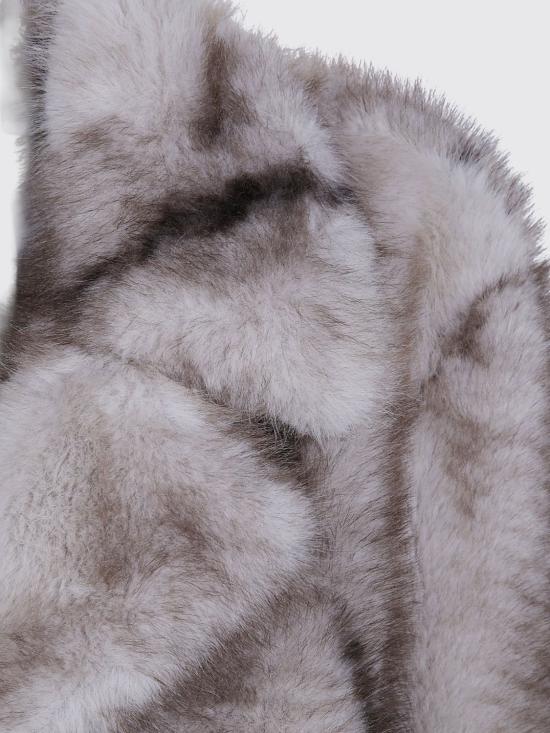 26FW 스포트막스 무스탕 2622456012600 002 Grey - SPORTMAX
