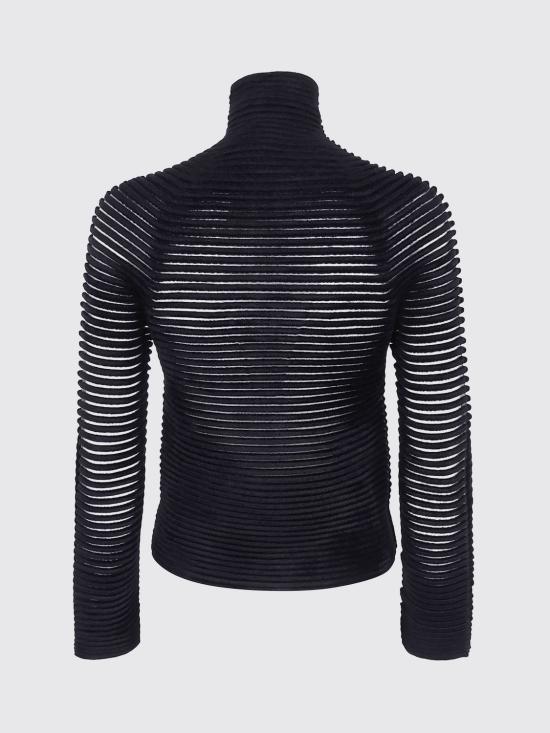 26FW 조르지오 아르마니 터틀넥 GW004179AF29371 FC026 Black - GIORGIO ARMANI