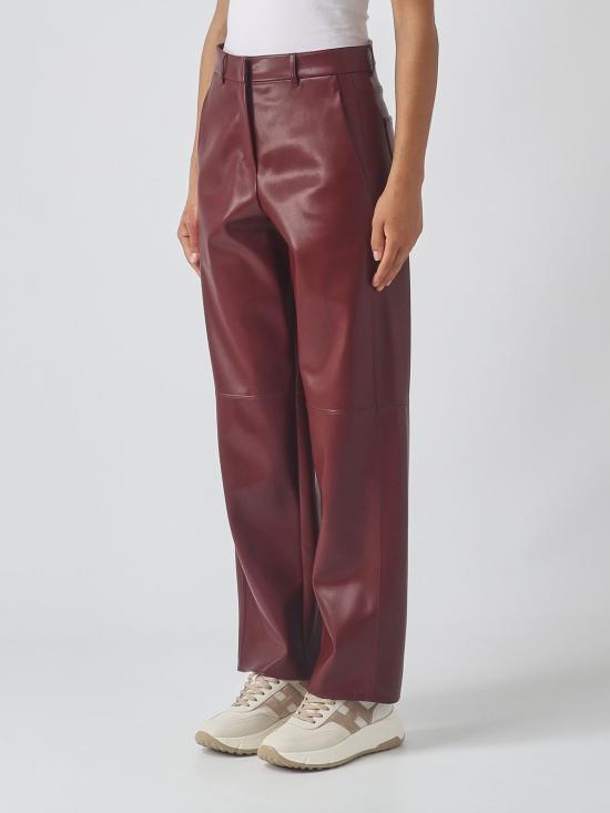26FW 에스막스마라 가죽 팬츠 2629786043600 003 Wine - 'S MAX MARA