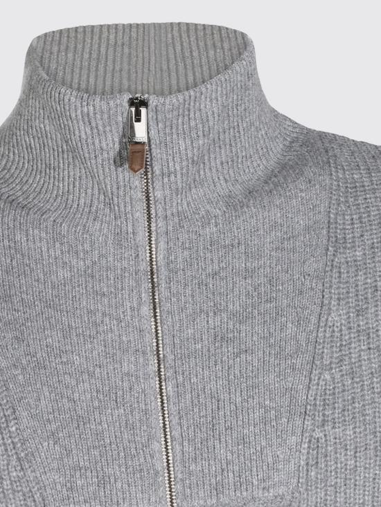 26FW 카날리 집업 니트 C1223MK02552 201 Grey - CANALI