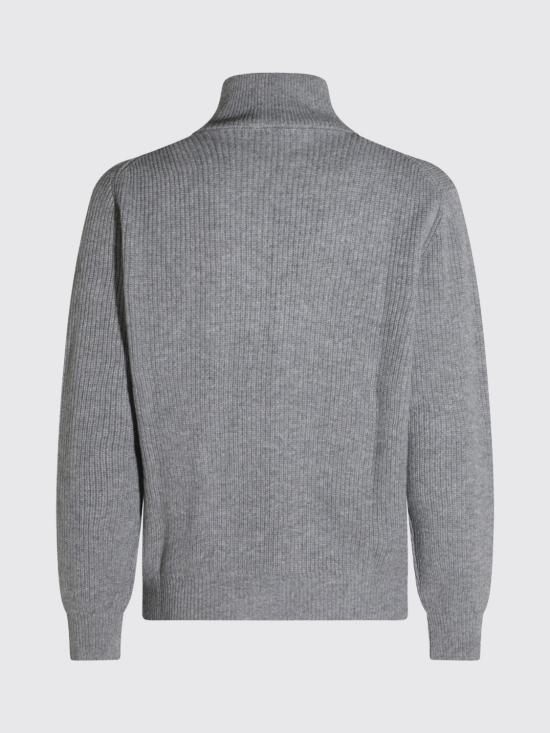 26FW 카날리 집업 니트 C1223MK02552 201 Grey - CANALI