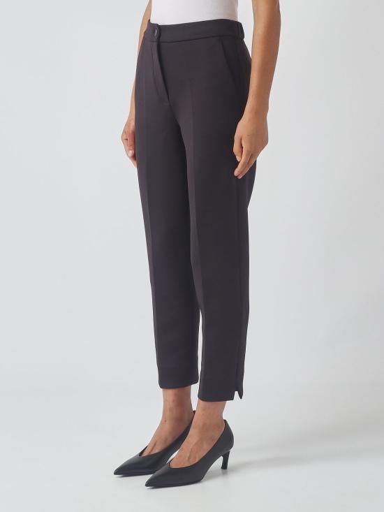 26FW 막스마라 스트레이트 팬츠 2626786127600 003 Black - MAX MARA