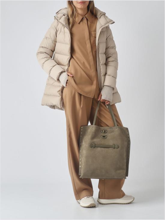 26FW 에르노 나일론 샤모니 A-셰이프 PI0660D12004Z 1985 Pink - HERNO