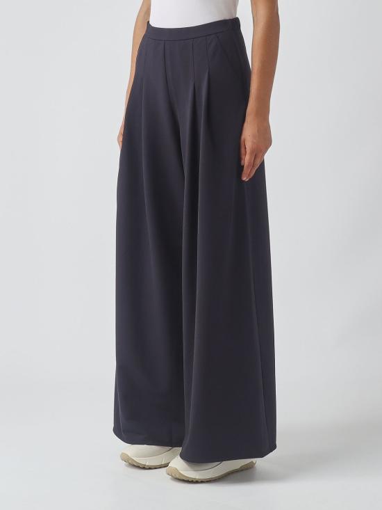 26FW 막스마라 팔라초 팬츠 2626786147600 003 Navy - MAX MARA