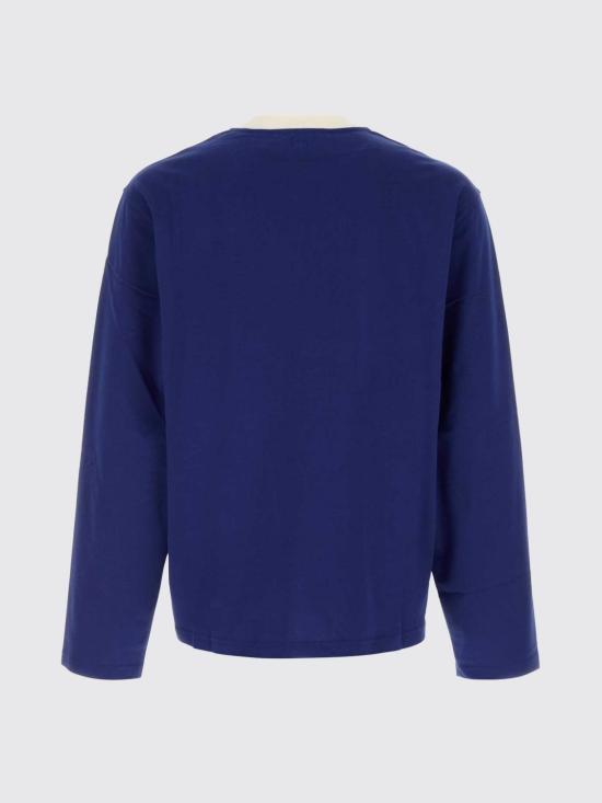 26FW 아미 긴팔 티셔츠 HTS419JE0258 490 Blue - AMI