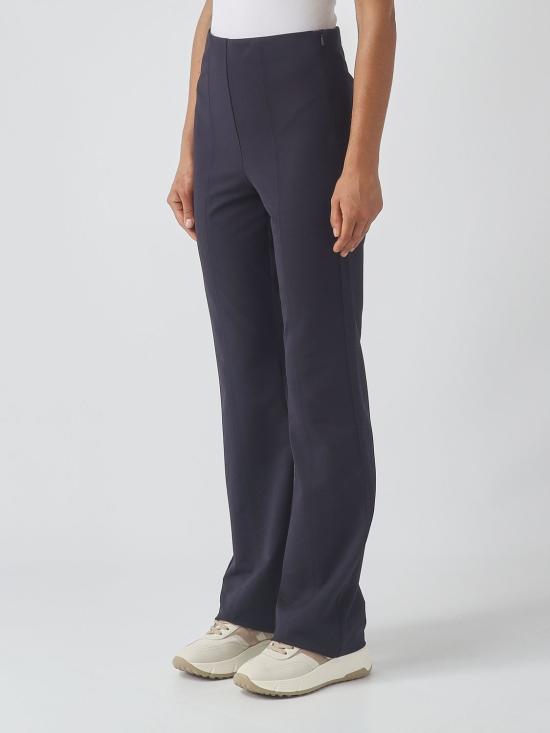 26FW 막스마라 스트레이트 팬츠 2626786137600 003 Navy - MAX MARA