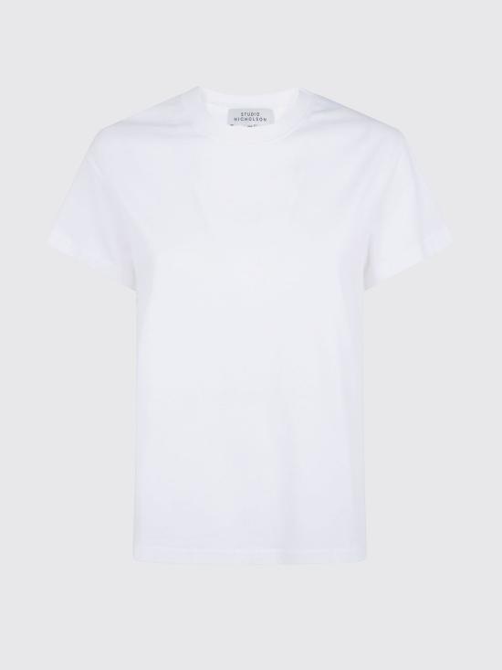 26FW 스튜디오 니콜슨 반팔 티셔츠 MARINESNW1619 OFF White - STUDIO NICHOLSON