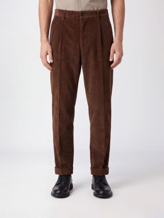 26FW 아미 스트레이트 팬츠 HTR121CO00892 221 Brown