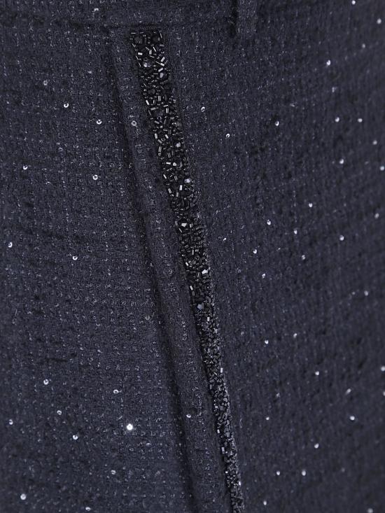 26FW 세미쿠튀르 미디 스커트 S6WN08 CHN27 Black - SEMI-COUTURE