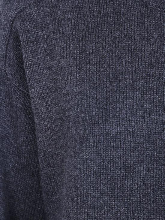 26FW 루루 드 세종 가디건 AIDARLDS CHARCOAL MELANGE Grey - LOULOU DE SAISON