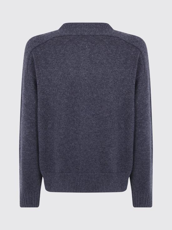 26FW 루루 드 세종 가디건 AIDARLDS CHARCOAL MELANGE Grey - LOULOU DE SAISON