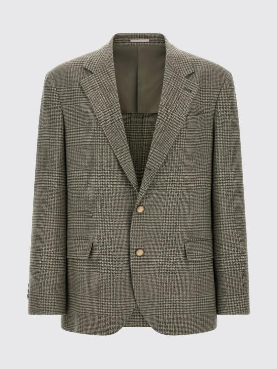 26FW 브루넬로 쿠치넬리 수트 자켓 MV4437BTDH C822 Green - BRUNELLO CUCINELLI