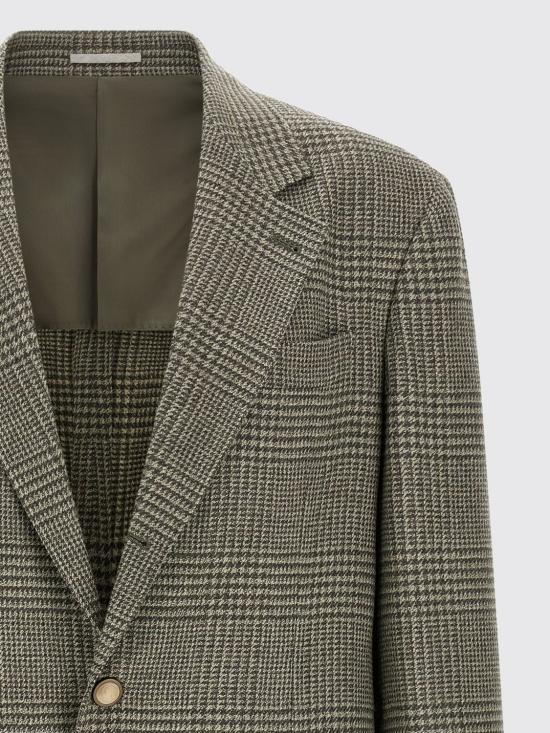26FW 브루넬로 쿠치넬리 수트 자켓 MV4437BTDH C822 Green - BRUNELLO CUCINELLI