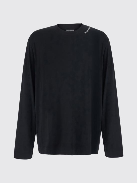 26FW 엠포리오 아르마니 긴팔 티셔츠 EM006771AF13721 UC001 Black - EMPORIO ARMANI
