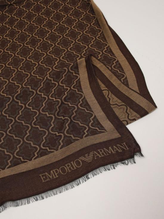 26FW 엠포리오 아르마니 머플러/스카프 EM007073AF28991 F6100 Brown - EMPORIO ARMANI