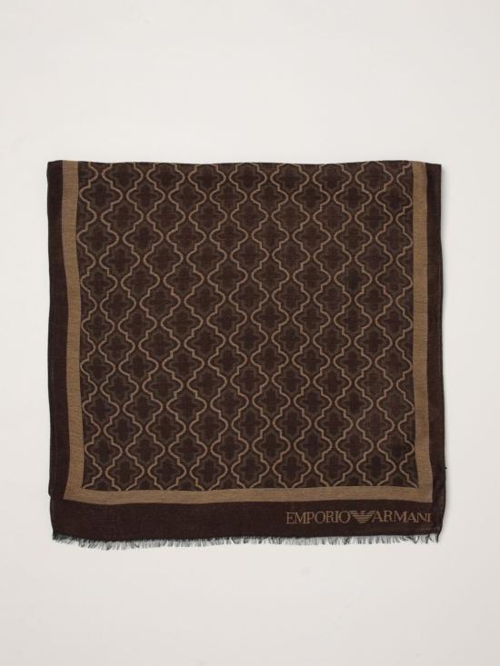 26FW 엠포리오 아르마니 머플러/스카프 EM007073AF28991 F6100 Brown
