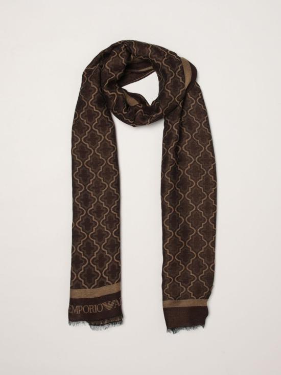 26FW 엠포리오 아르마니 머플러/스카프 EM007073AF28991 F6100 Brown - EMPORIO ARMANI