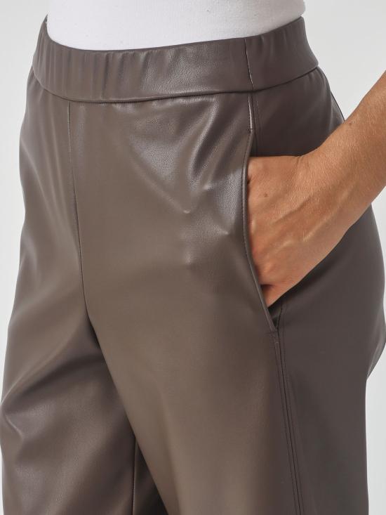 26FW 막스마라 가죽 팬츠 2626786028600 001 Dark - MAX MARA