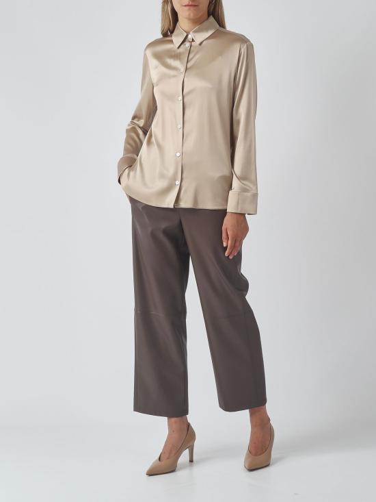 26FW 막스마라 가죽 팬츠 2626786028600 001 Dark - MAX MARA