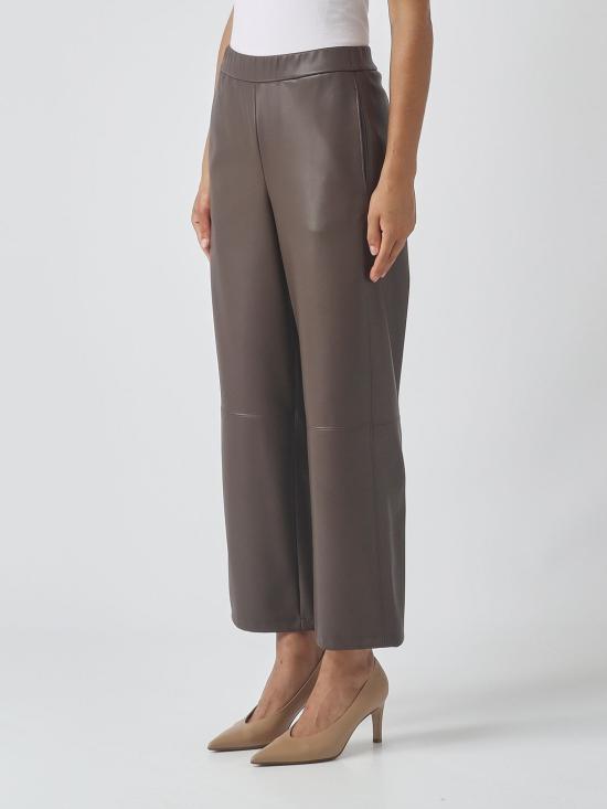 26FW 막스마라 가죽 팬츠 2626786028600 001 Dark - MAX MARA