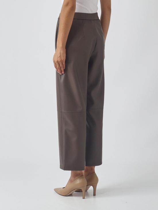 26FW 막스마라 가죽 팬츠 2626786028600 001 Dark - MAX MARA