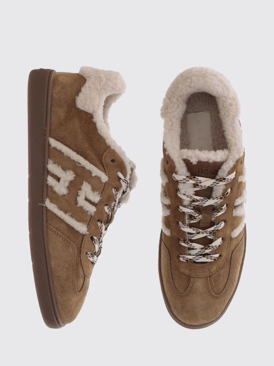 26FW 호간 스니커즈 HXW6470GI70UTB 7D99 Brown - HOGAN