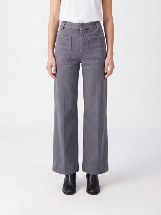 26FW 빅토리아 베컴 데님 팬츠 1426DJE007252RS 9985 Grey
