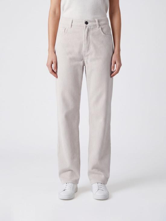 26FW 로에 스트레이트 팬츠 42030421 119 White