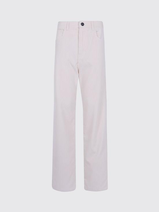 26FW 로에 스트레이트 팬츠 42030421 119 White - ROHE