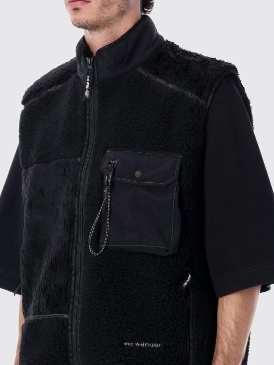 26FW 앤드원더 베스트 574 5281058 010 Black - AND WANDER
