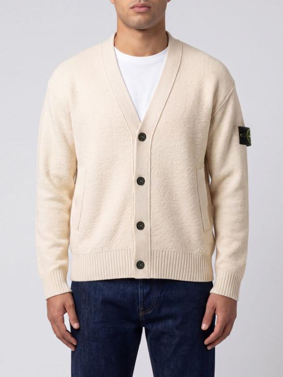 26FW 스톤 아일랜드 가디건 5100010S01C4 V0093 White