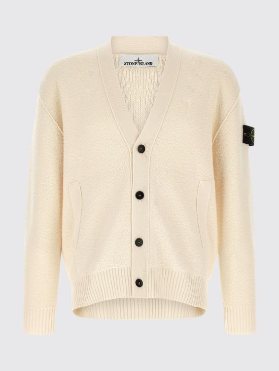 26FW 스톤 아일랜드 가디건 5100010S01C4 V0093 White - STONE ISLAND